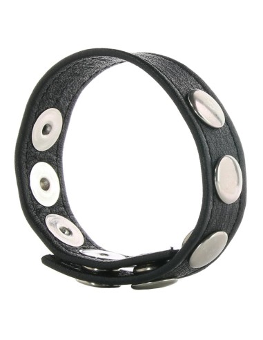 Cockring 5 pressions cuir