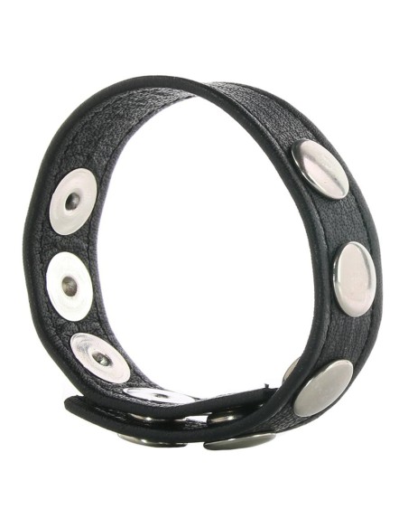 Cockring 5 pressions cuir