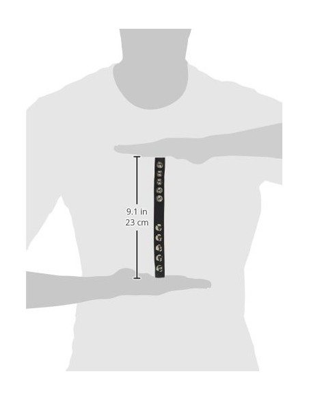 Cockring 5 pressions cuir