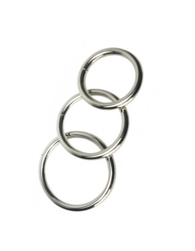 Cockrings Métal Lot de 3