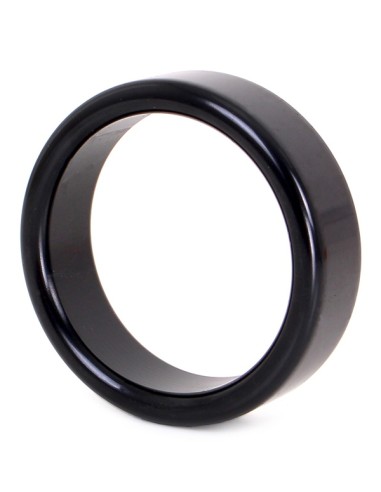 Cockring en aluminium Circle 15mm Noir