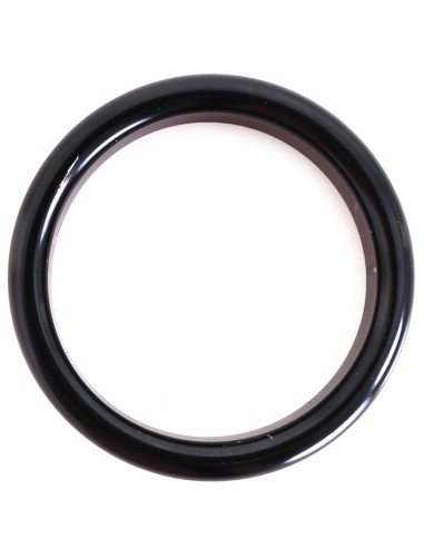 Cockring en aluminium Circle 15mm Noir