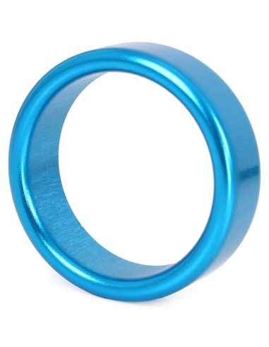 Cockring en aluminium Circle 15mm Bleu