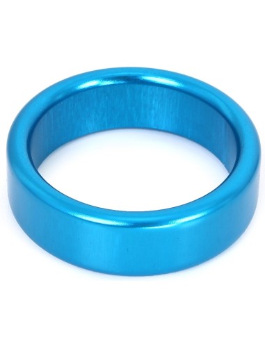 Cockring en aluminium Circle 15mm Bleu