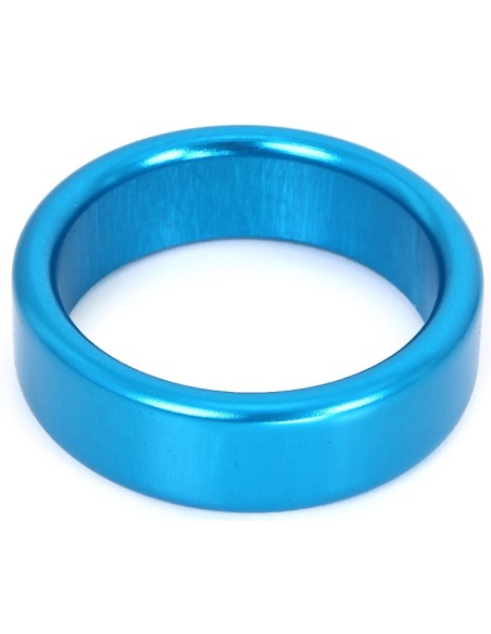 Cockring en aluminium Circle 15mm Bleu