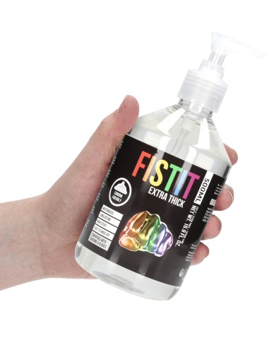 Lubrifiant Eau Fist It Extra Thick Rainbow - Pompe 500ml