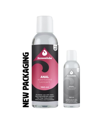 Lubrifiant à base d'eau Sensualube Anal 150ml