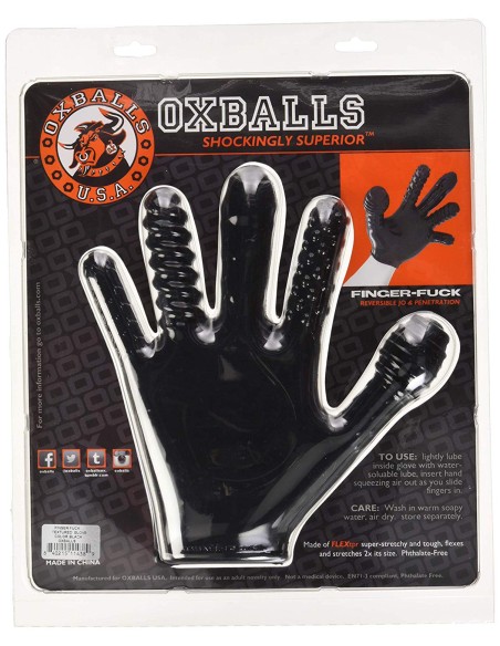 GANT DOIGTIER FINGER FUCK NOIR By OXBALLS