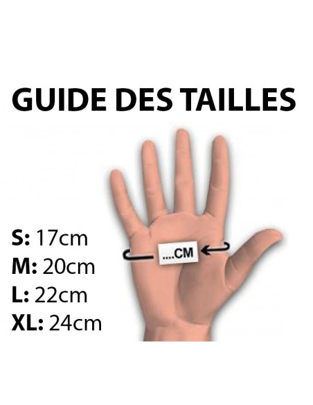 Gants Fist Elbow Rouge