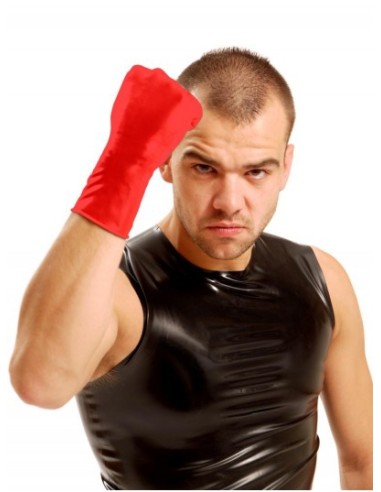 Gants Fist Wrist Rouge