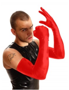Gants Fist Shoulder Rouge 2