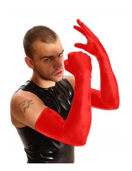 Gants Fist Shoulder Rouge