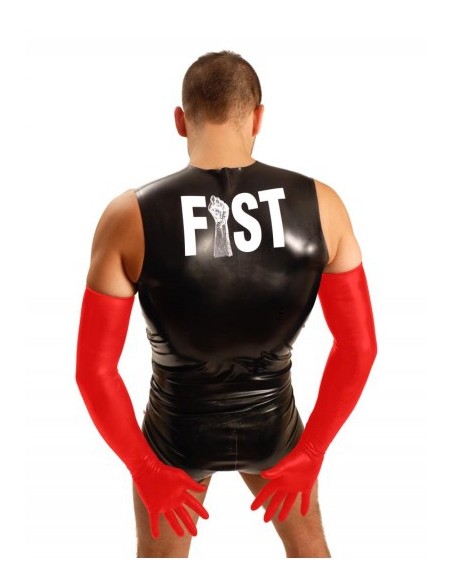 Gants Fist Shoulder Rouge