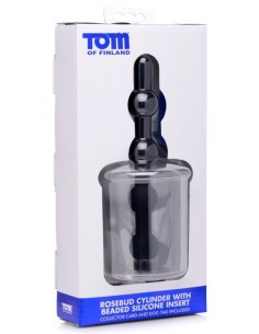 Cylindre pour Rose anale avec TIge perlée 2