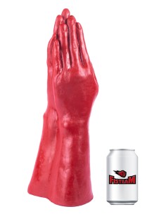 PRAY 4 FIST 38 x 14 cm Rouge