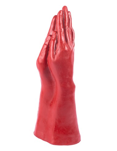 PRAY 4 FIST 38 x 14 cm Rouge