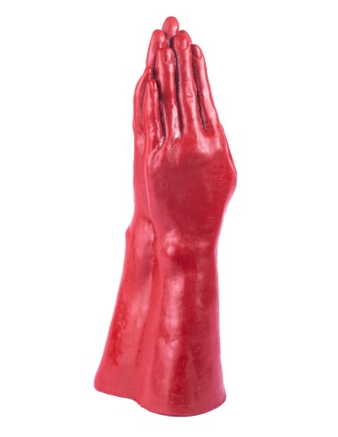 PRAY 4 FIST 38 x 14 cm Rouge