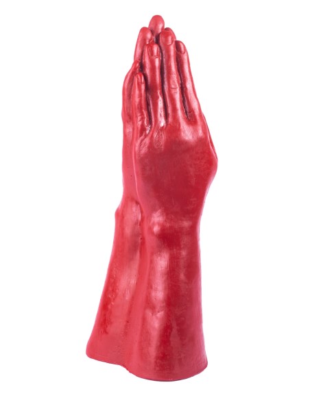 PRAY 4 FIST 38 x 14 cm Rouge