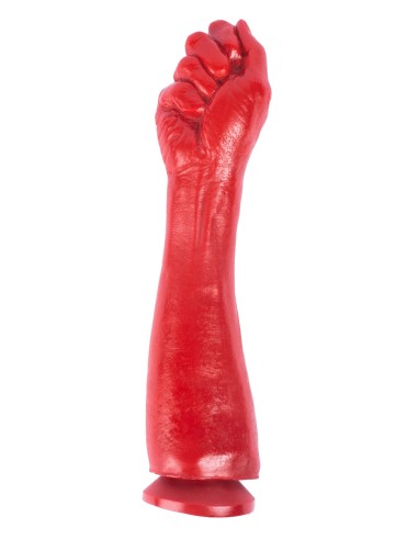 FIST WITH FRONT 34 x 8.5cm Rouge
