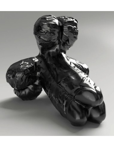 Triple Gode ABS19 Gape, Set and Match 23 x 13cm