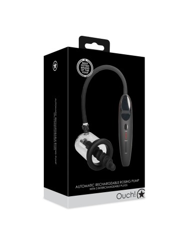 Pompe Automatique pour Rose Anale Rosingpump avec 3 plugs