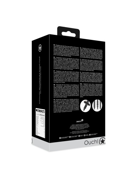 Pompe Automatique pour Rose Anale Rosingpump avec 3 plugs