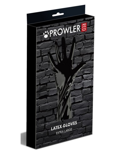 Gants en Latex Prowler Red Extra Larges Noir