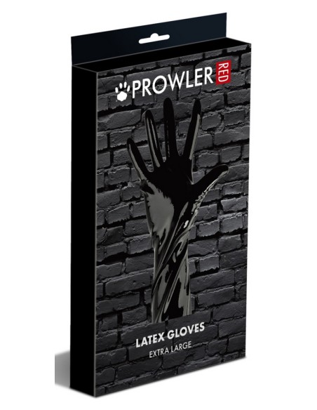 Gants en Latex Prowler Red Extra Larges Noir