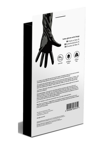 Gants en Latex Prowler Red Extra Larges Noir