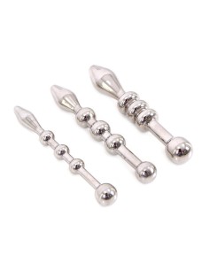 Kit de 3 plugs d'urètre Beads 5.5cm | 6 à 10mm 2
