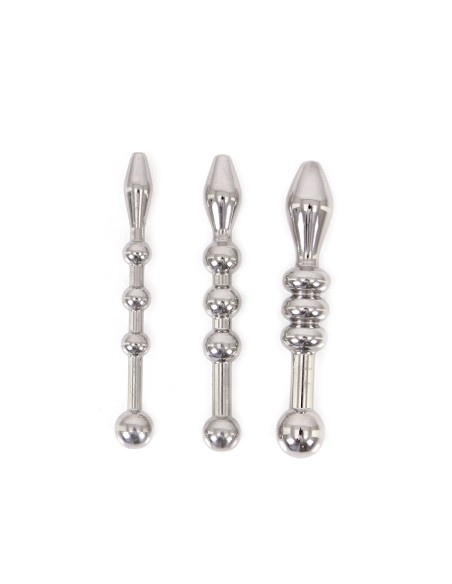 Kit de 3 plugs d'urètre Beads 5.5cm | 6 à 10mm