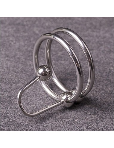 Sperm Stopper Double Ring 2.5cm - Diamètre 8mm