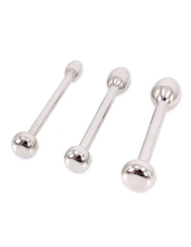 Kit de 3 plugs pour urètre 4.5cm | 6 à 10mm