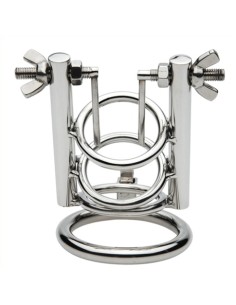 Cage de chasteté avec Écarteur d'urètre - Diamètre 3cm
