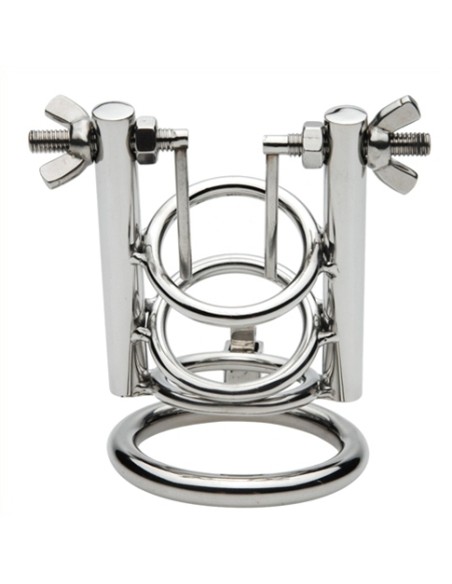 Cage de chasteté avec Écarteur d'urètre - Diamètre 3cm