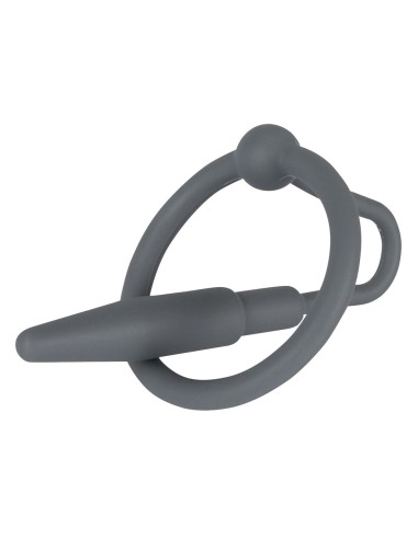 Plug Penis Silicone avec Anneau 5.5cm - Diamètre 8mm