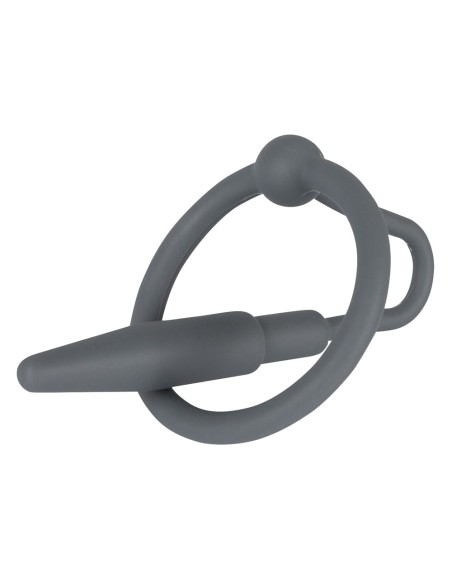 Plug Penis Silicone avec Anneau 5.5cm - Diamètre 8mm