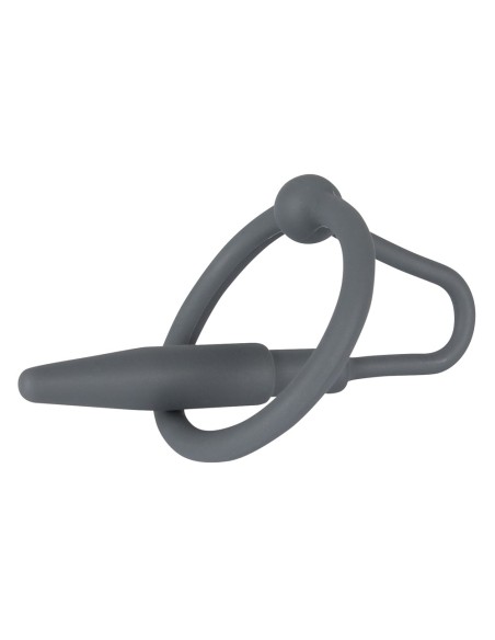 Plug Penis Silicone avec Anneau 5.5cm - Diamètre 8mm