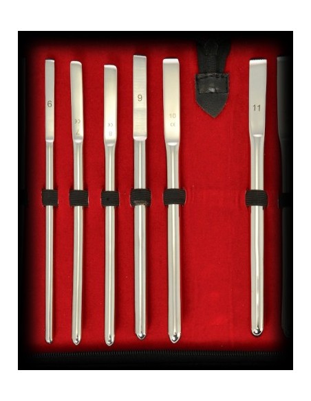 Kit de 6 tiges pour urètre - 6 à 11mm