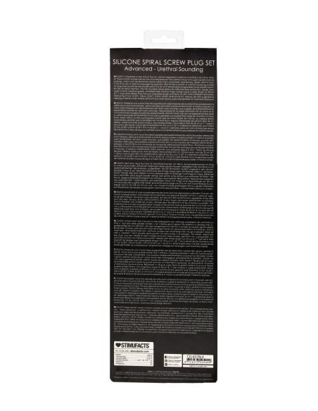 Lot de 4 Tiges pour Urètre Sporal Screw 30cm - Diamètres de 7 à 10mm