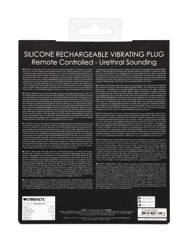 Tige pour Urètre vibrante Silicone 10.5cm - 4mm