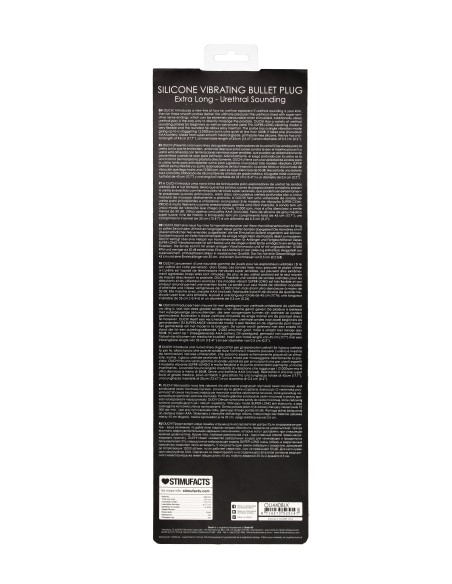 Tige d'urètre vibrante Bullet 35cm - Diamètre 5mm