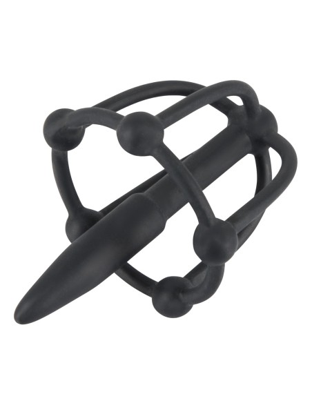 Plug Penis silicone Cage Glans 5cm - Diamètre 8mm