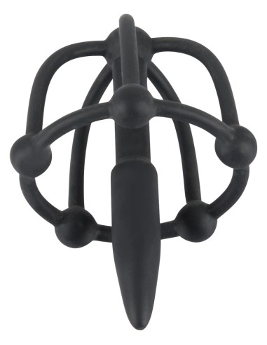 Plug Penis silicone Cage Glans 5cm - Diamètre 8mm