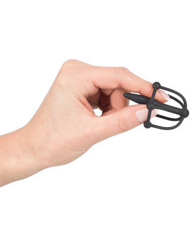 Plug Penis silicone Cage Glans 5cm - Diamètre 8mm