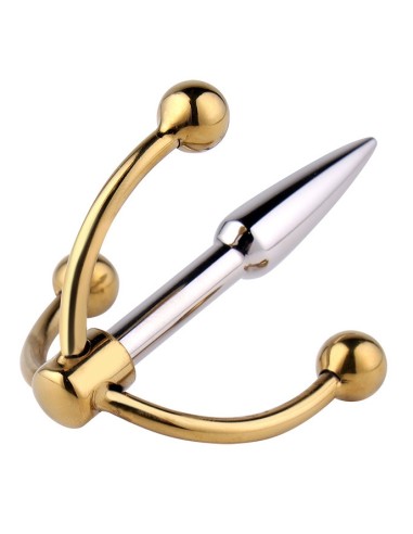 Plug d'urètre Tri Balls 4.5cm - Diamètre 8mm