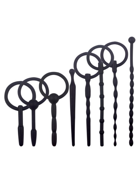 Kit de 8 Tiges d'urètre en silicone