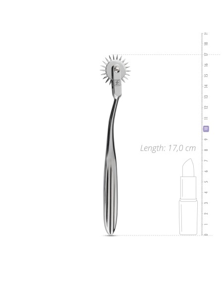 Roulette à picots Wartenberg grise