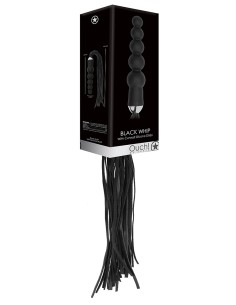 Martinet-Gode Black Whip Beads 15 x 4 cm 2