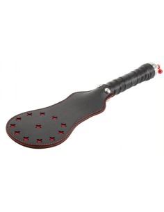 Paddle en simili Star noir-rouge 35cm